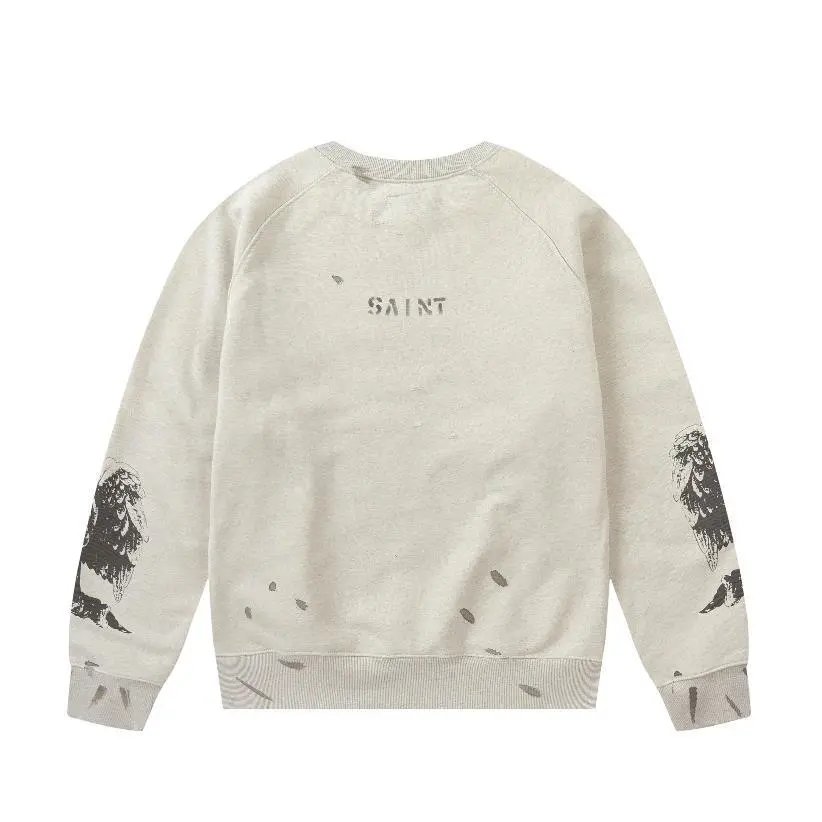 Saint Tears Skeleton Ribcage Long-Sleeve T-Shirt Black - 72