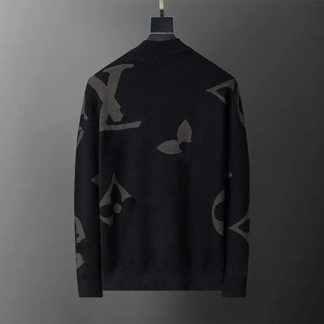 Louis Vuitton Knitwear Logo Jacquard Knit Sweater product detail image 2