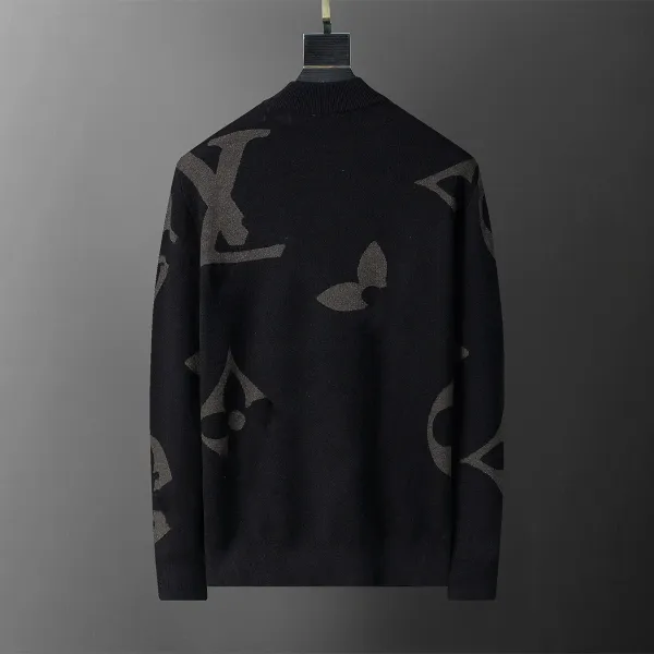 Louis Vuitton Monogram Knit Cardigan Burgundy - 4