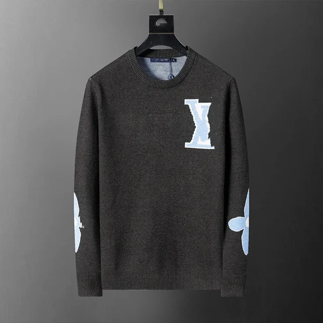 Louis Vuitton Knitwear Logo Jacquard Knit Sweater product detail image 17