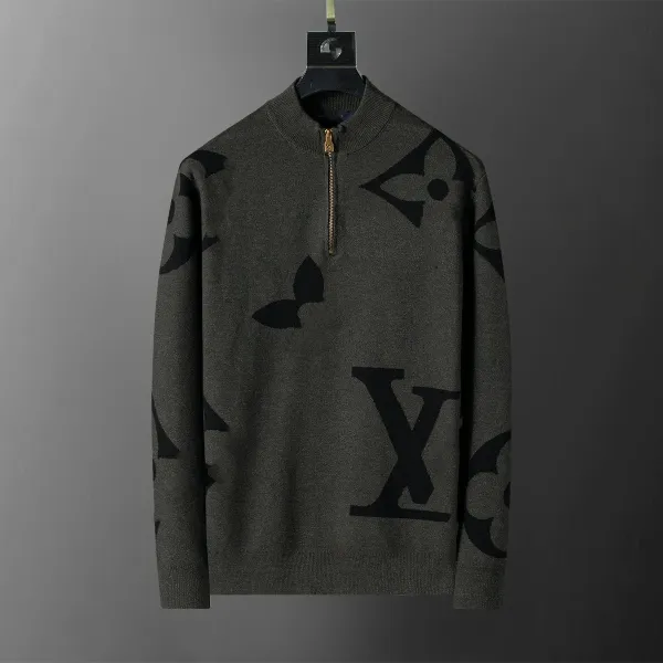 Louis Vuitton Monogram Knit Cardigan Burgundy - 5