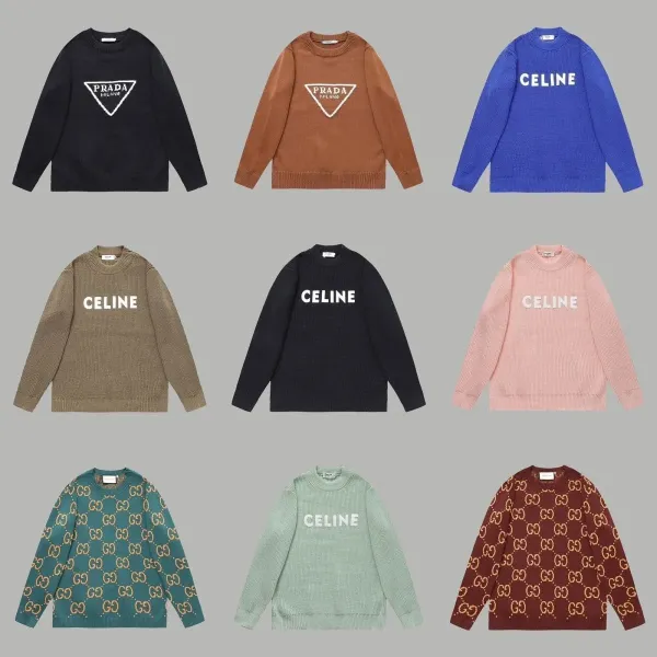 Prada Triangle Logo Knit Sweater Terracotta - 2
