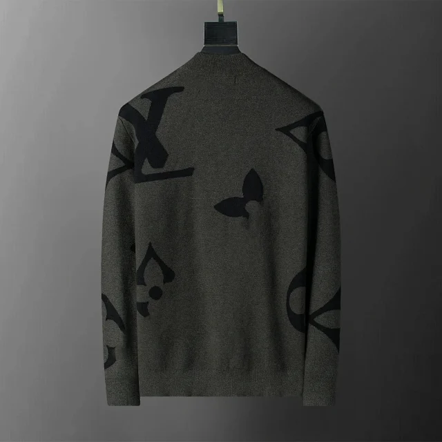 Louis Vuitton Knitwear Logo Jacquard Knit Sweater product detail image 4