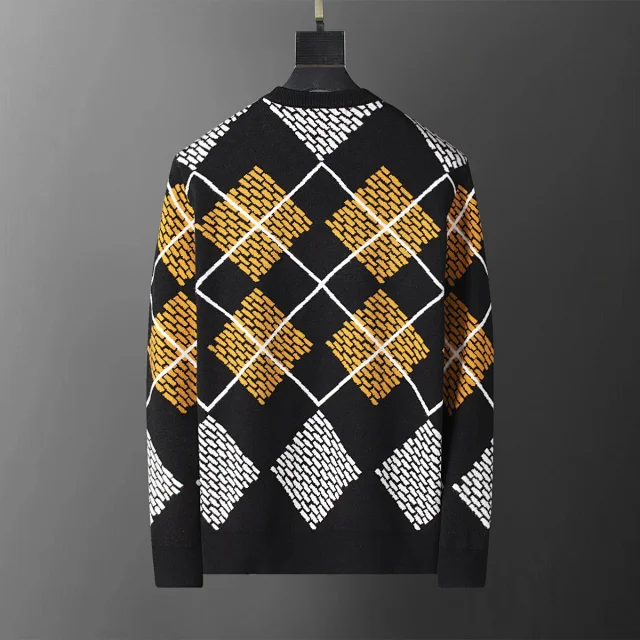 Louis Vuitton Knitwear Logo Jacquard Knit Sweater product detail image 12