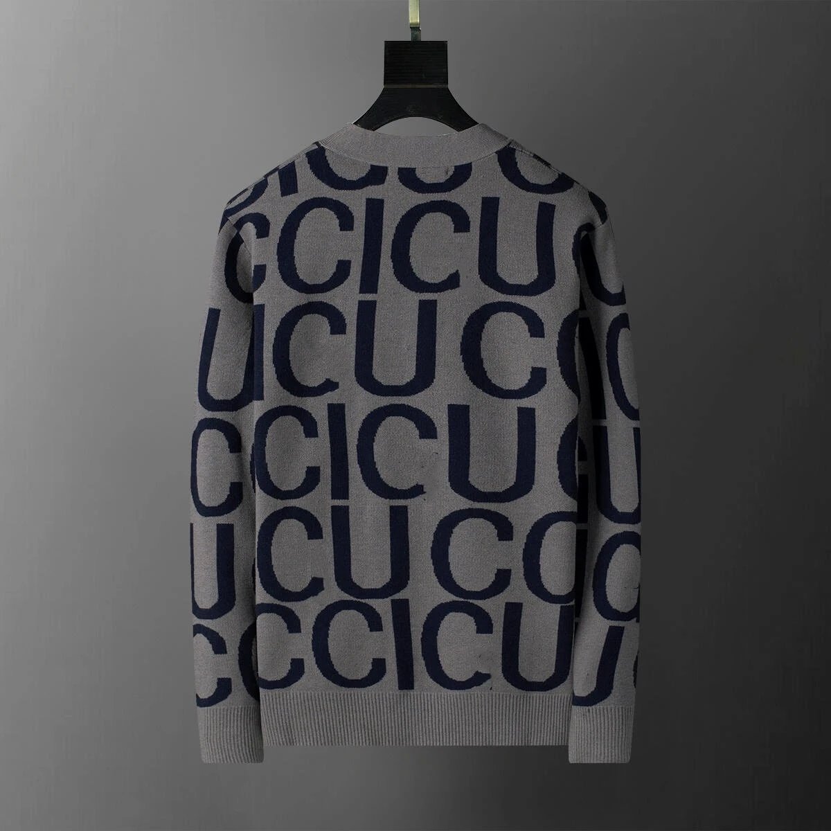Gucci GG Monogram Knit Sweater Teal - 5