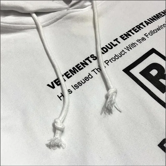 Vetements Hoodies & Sweatshirts VET-206 graphic pullover hoodie product detail image 11