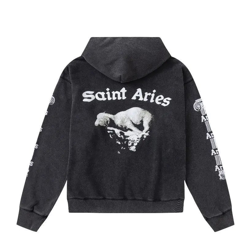 Saint Tears Skeleton Ribcage Long-Sleeve T-Shirt Black - 15