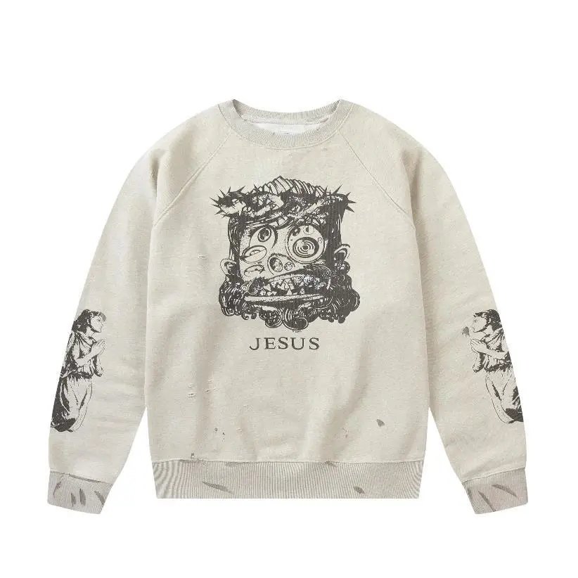 Saint Tears Skeleton Ribcage Long-Sleeve T-Shirt Black - 71