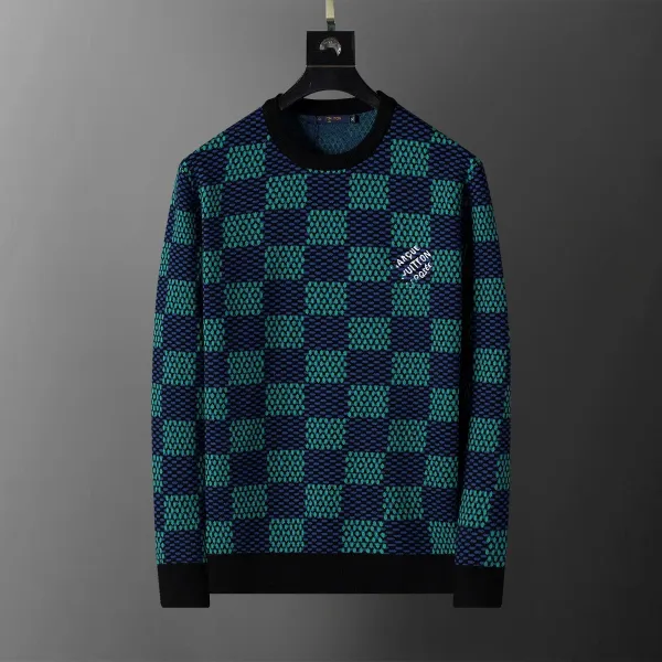 Louis Vuitton Monogram Knit Cardigan Burgundy - 7