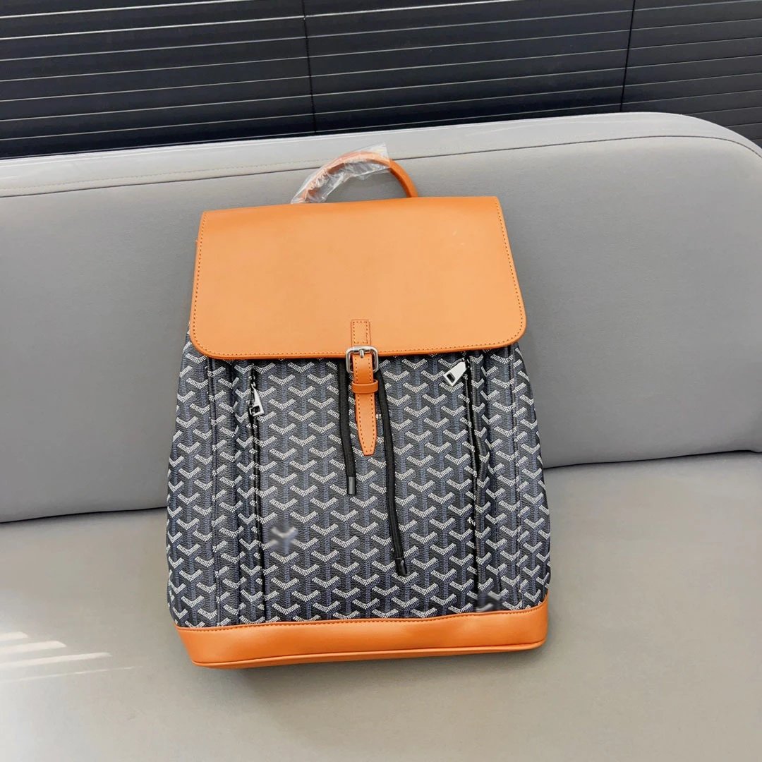 Goyard Saint Louis Backpack Light Gray Monogram Canvas - 3