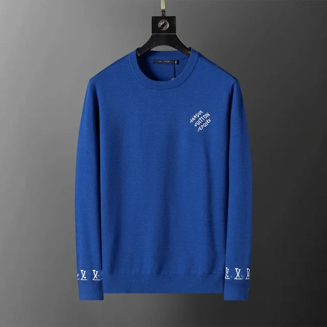 Louis Vuitton Knitwear Logo Jacquard Knit Sweater product detail image 23