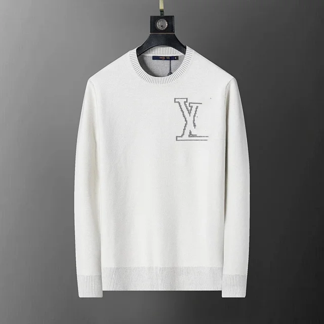 Louis Vuitton Knitwear Logo Jacquard Knit Sweater product detail image 27