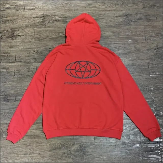 Vetements Hoodies & Sweatshirts VET-206 graphic pullover hoodie product detail image 8