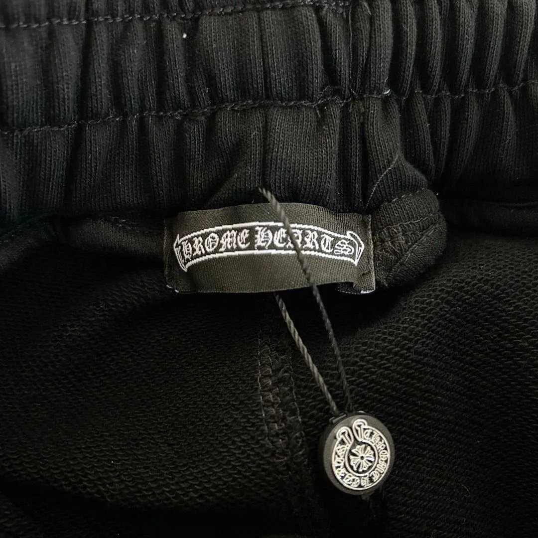 Chrome Hearts Cross Logo Cargo Sweatpants Navy - 4