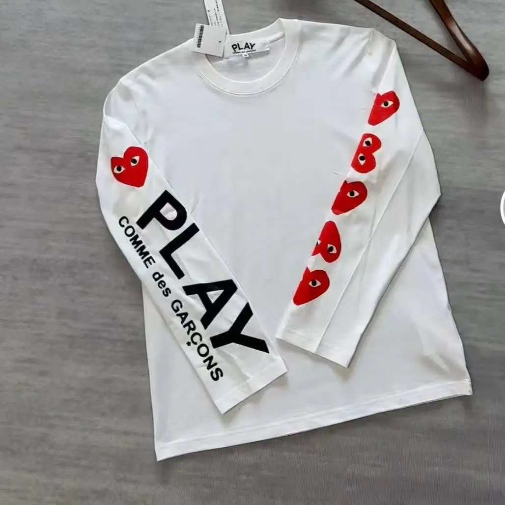 Long Sleeve Heart Logo T-Shirt