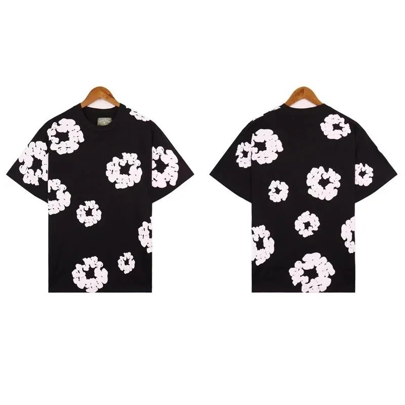 Denim Tears Cotton Wreath T-Shirt Black
