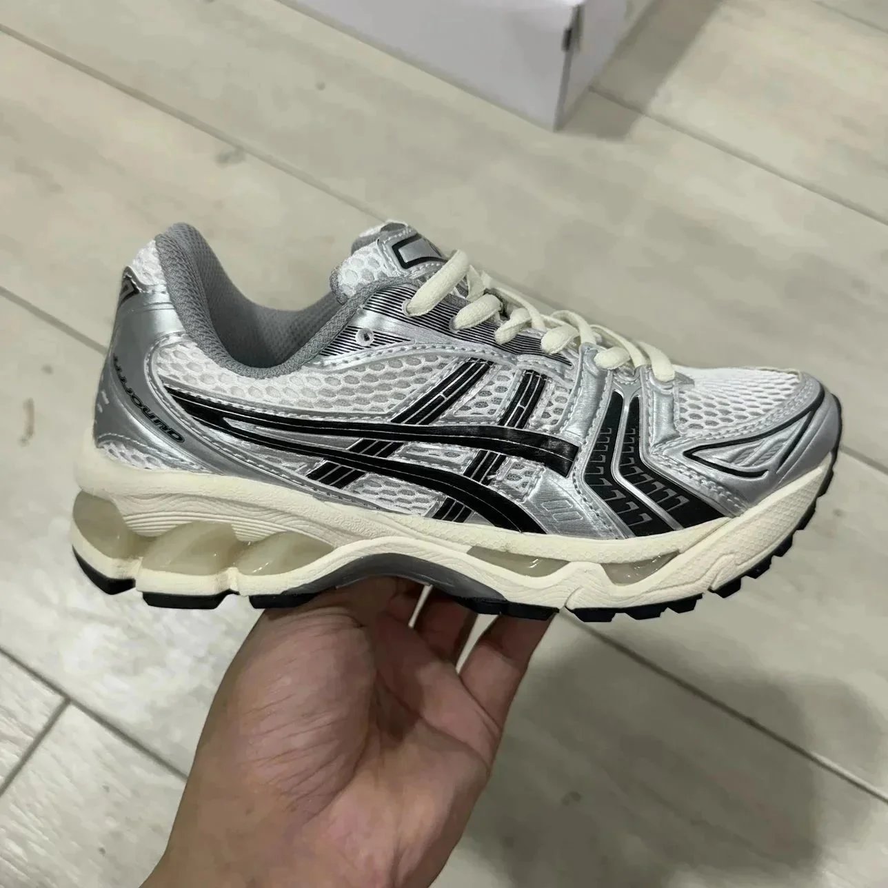 ASICS Gel-Kayano 14 x JJJJound Silver Black