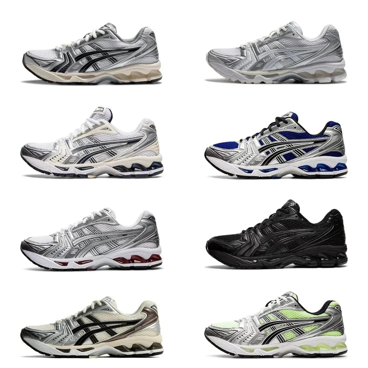 PB K 14 Comfortable and Fashionable Fabric Synthetic Leather Shock Absorbent, Anti slip, Wear resistant, Breathable, Lightweight and Low cut Running Shoes for Men and Women, Silver Black Grey Black Black Silver Blue Silver White Black Silver Black Yellow Silver American Running Shoes
