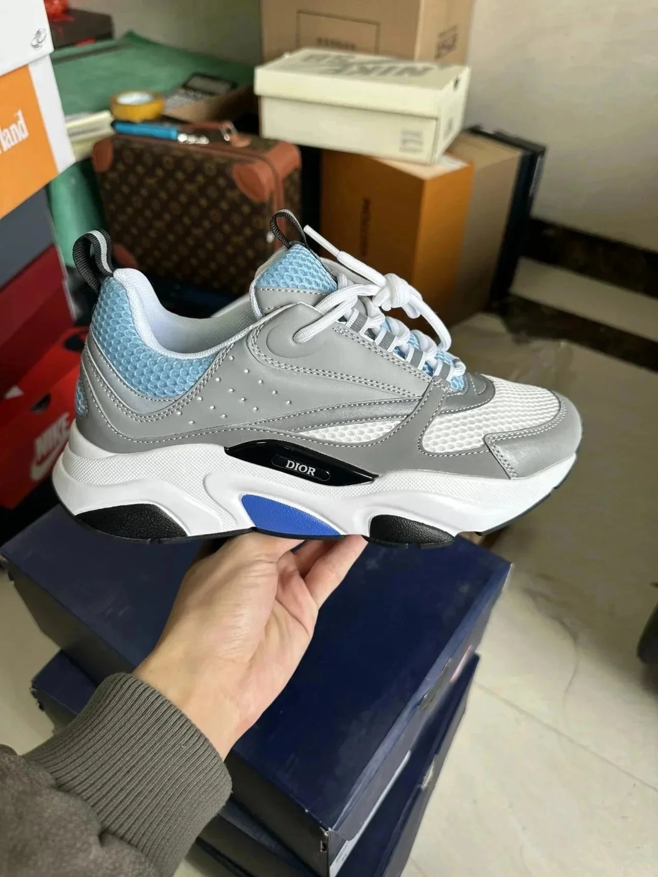 Dior B22 Grey and Blue