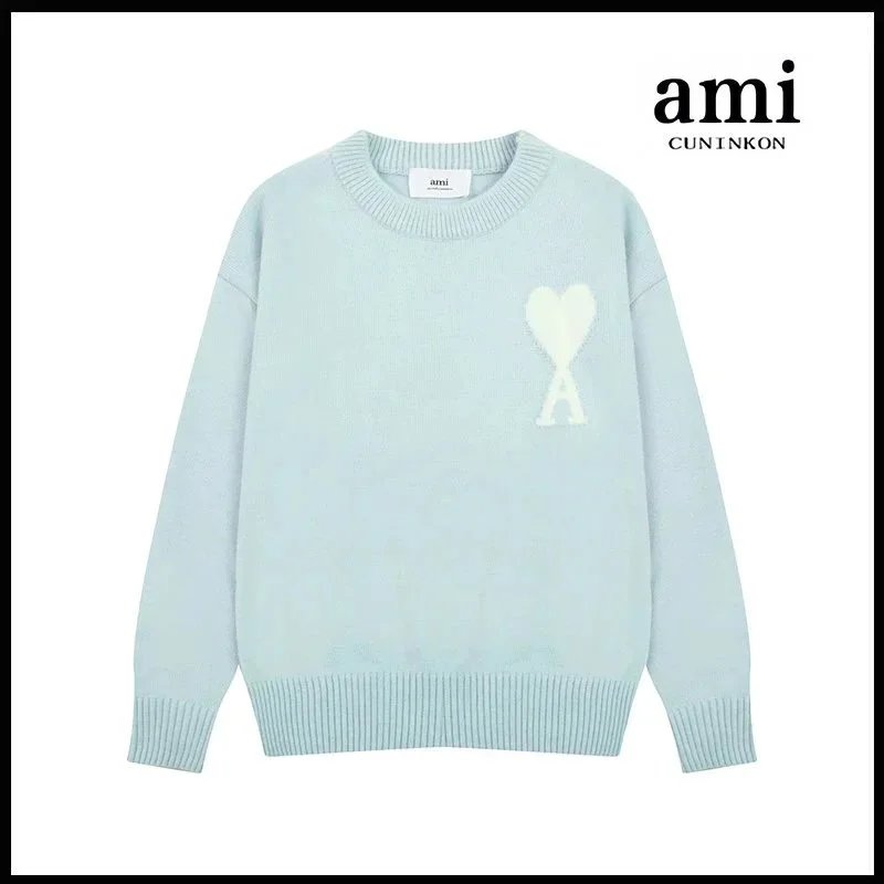 Blue [A8143 Crewneck Jacquard Style]
