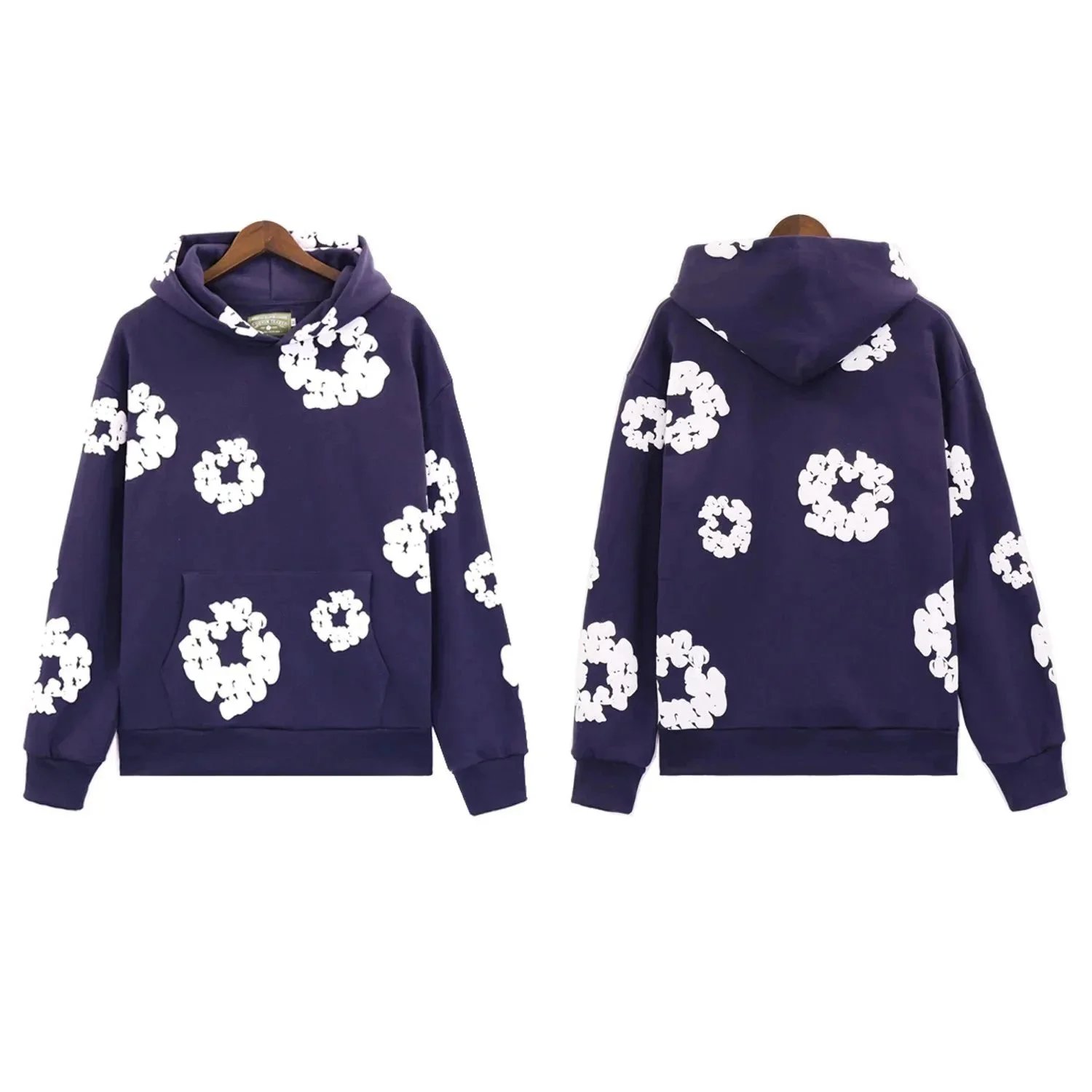 Denim Tears The Cotton Wreath Hoodie Violet