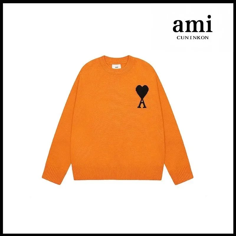 Orange [2115 Crewneck Jacquard Style]