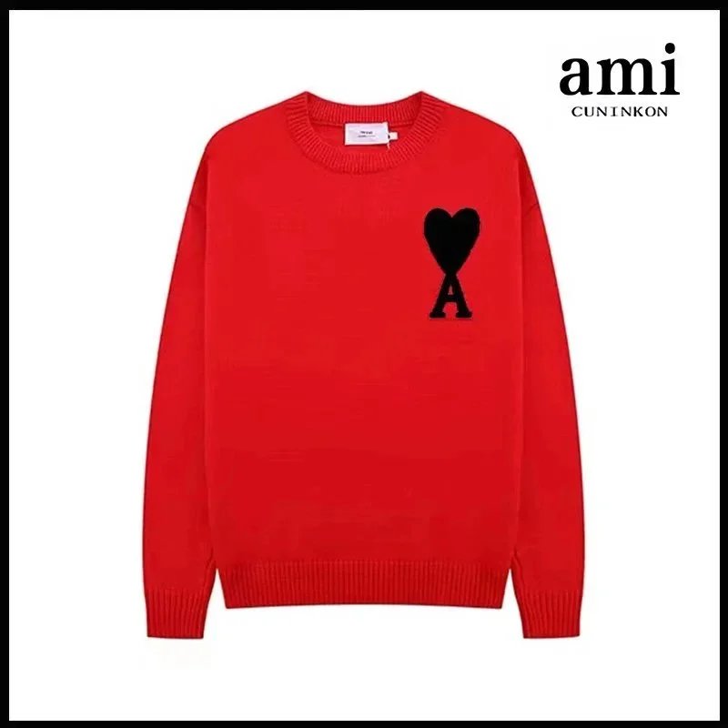 Red Black Badge [A8 Crewneck Jacquard Style]