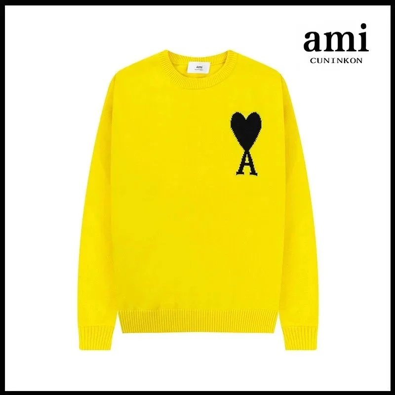 Yellow [A8 Crewneck Jacquard Style]