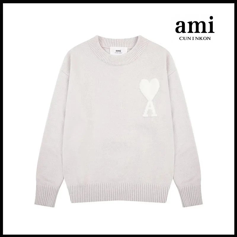Purple Gray [A8143 Crewneck Jacquard Style]