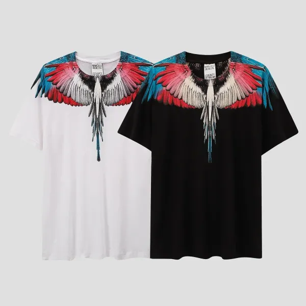 Marcelo Burlon County of Milan Wings Print White T-Shirt - 9