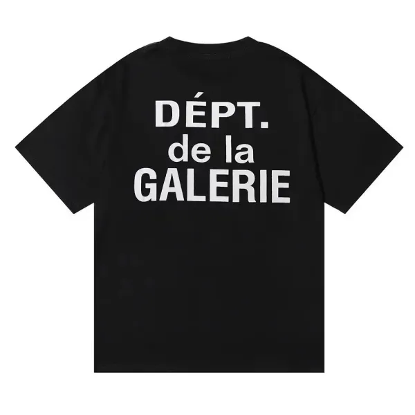 DÉPT. de la GALERIE Graphic Print Black T-Shirt - 1