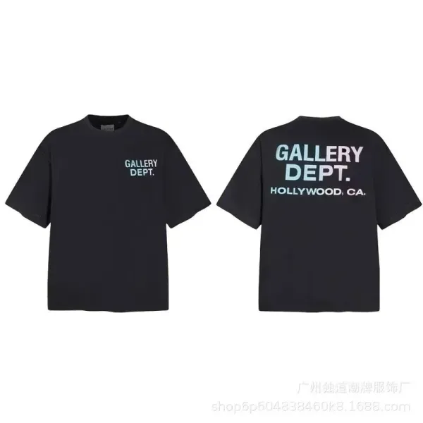 Gallery Dept. Graphic Print Black T-Shirt - 1