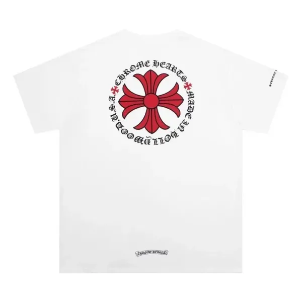 Chrome Hearts Los Angeles Circle Logo Black T-Shirt - 5