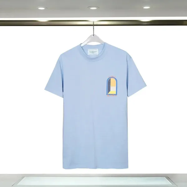 Casablanca Archway Light Blue T-Shirt - 1