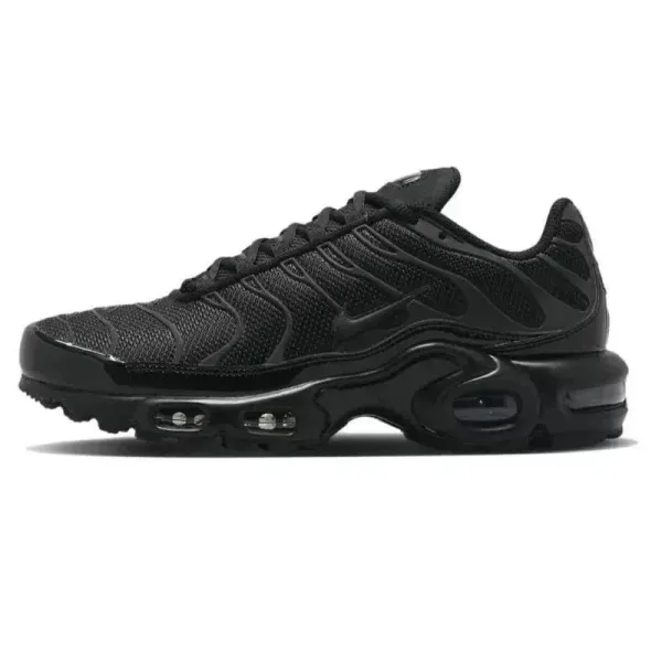 Nike Air Max Plus Black/White/Deep Royal Blue Sneakers - 4
