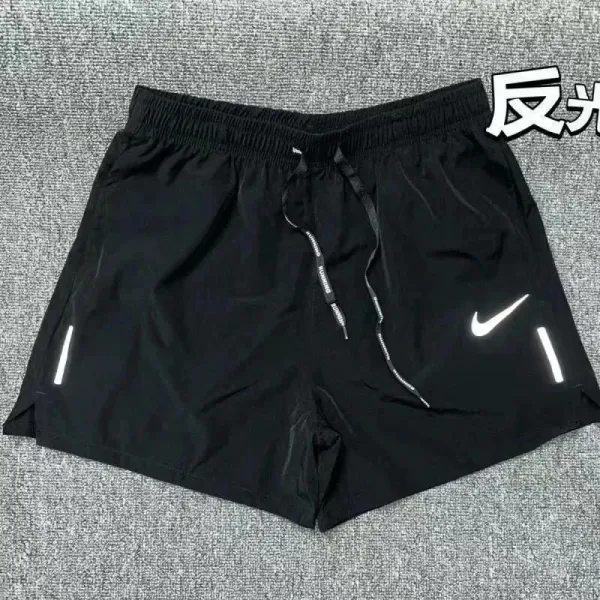 Nike Reflective Running Shorts Black - 1