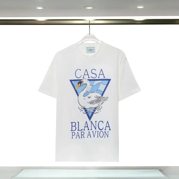 Casablanca Casa Blanca Par Avion White T-Shirt - 1