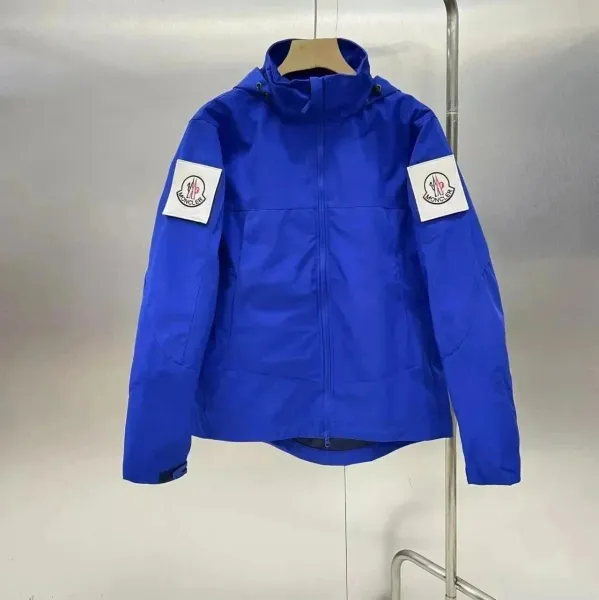 Moncler Grenoble Blue Windbreaker Jacket - 1