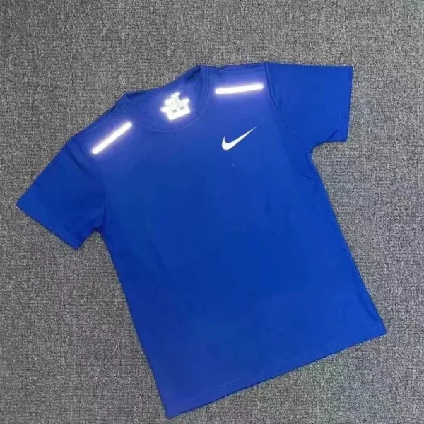 Nike Reflective Running T-Shirt Orange - 8