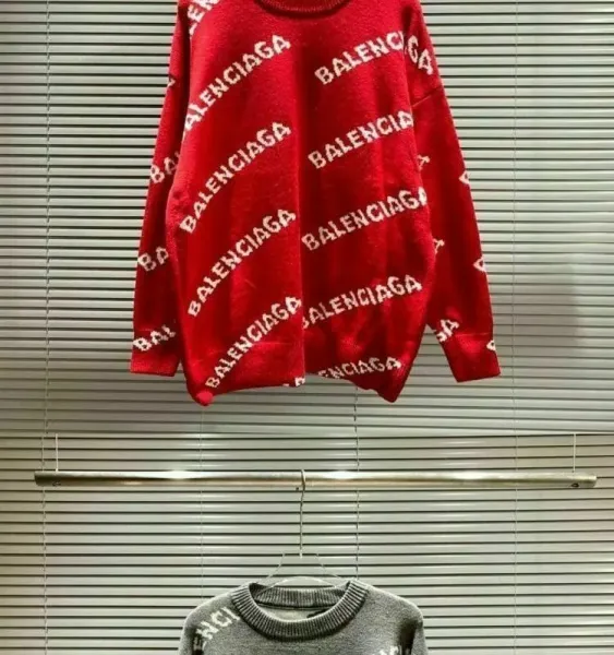 Design Graphic Knit Sweater Gray Multicolor - 29