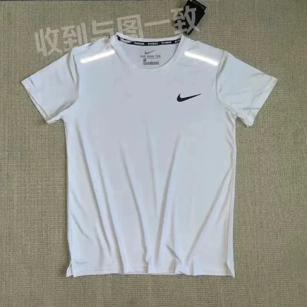 Nike Dri-FIT Run Tee White T-Shirt - 1
