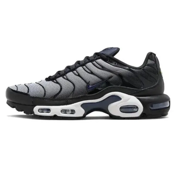 Nike Air Max Plus Black/White/Deep Royal Blue Sneakers - 1