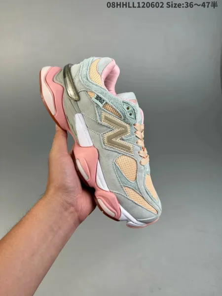 New Balance 9060 Pastel Mix Chunky Sneakers - 1