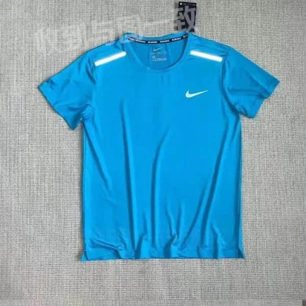 Nike Dri-FIT Run Tee Bright Blue T-Shirt - 1