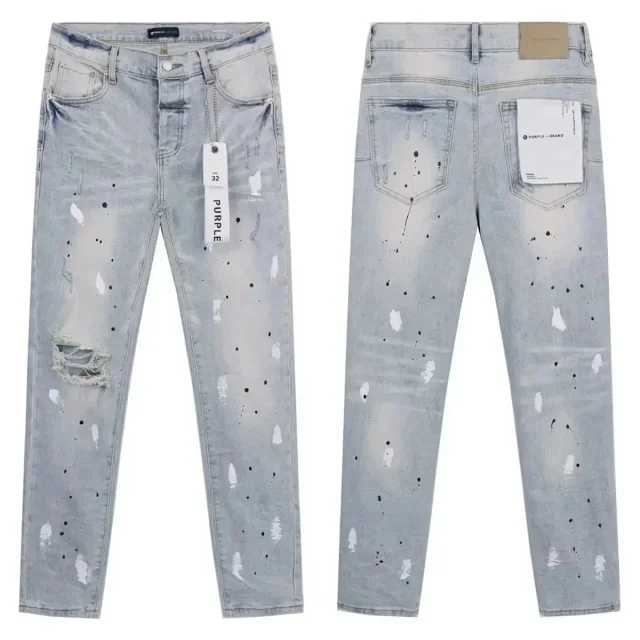 Purple Brand Jeans Distressed slim-fit product detail image 10