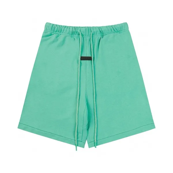 Fear of God Essentials Short Green Shorts - 1