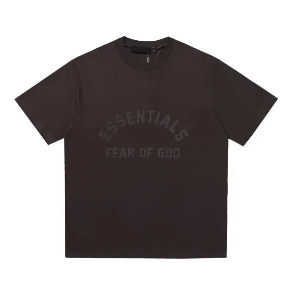 Fear of God Essentials Arch Logo Brown T-Shirt - 1