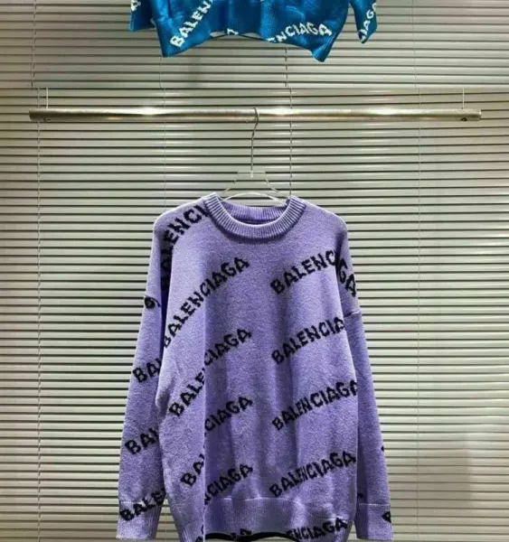Design Graphic Knit Sweater Gray Multicolor - 37