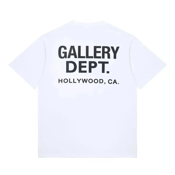 Gallery Dept. Hollywood CA Tee White T-Shirt - 1