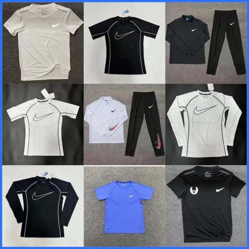 Nike Dri-FIT Training Tee Blue Activewear Top - 3